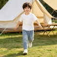 thumbnail image 6 of Edvintorg Jeans For Boys Fashion Elastic Waist Cargo Denim Pants with Pockets School Uniform Boys Clothes 3-12 Years, 6 of 8