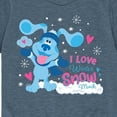 thumbnail image 3 of Blue's Clues & You! - I Love Winter Snow Much - Toddler And Youth Short Sleeve Graphic T-Shirt, 3 of 5