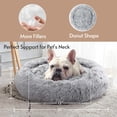 thumbnail image 4 of Cama para mascotas JOLLYVOGUE, pequeño y relajante, con forma de rosquilla, para perros y gatos, 4 of 8