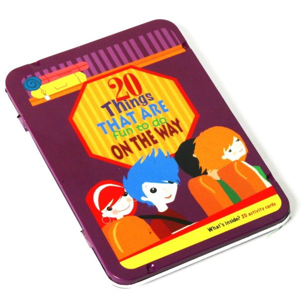 Juego de cartas The Purple Cow 20 actividades divertidas para viajar