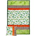 thumbnail image 1 of Minky Picture Perfect Leap Frog Cuddle Kit Quilt Kit Shannon Fabrics, 1 of 4
