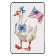 thumbnail image 3 of Patriotic Goose Carries Small Flag Waterproof Picnic Blanket with Foldable Zipper, Suitable for Outdoor Use, Suitable for Travel, Camping, Beaches, Parks, Grasslands, Picnic Blanket Accessories, 3 of 8