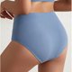 thumbnail image 4 of Gibobby Verano calzoncillos adelgazantes Calzoncillos de algodón con rosca para mujer, sin costuras, talla grande, cintura media, brasileño, Sexy, para estudiantes, paquete de(Azul， M), 4 of 5