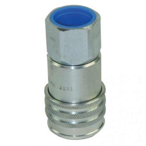 Parker Hydraulic Quick Coupler Female 1/2" Flat Face 3675 PSI fits John Deere fits Bobcat 773 fits Hydraulics fits Gehl fits Volvo