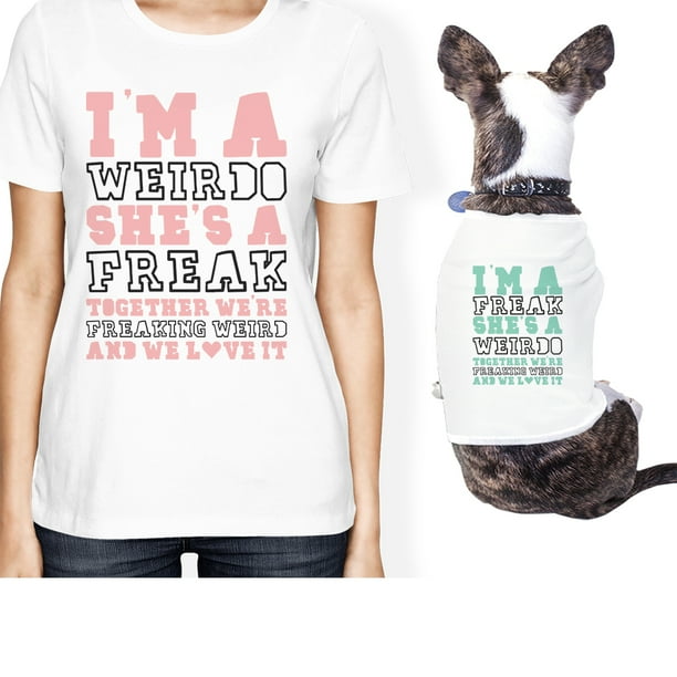 cat and owner matching shirts