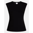 thumbnail image 6 of Avia Women's Ribbed Top with Cap Sleeves, Sizes XS-XXL, 6 of 6