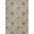 thumbnail image 1 of HomeRoots 353152 23 x 45 in. UV-Treated Polypropylene Beige Area Rug, 1 of 1