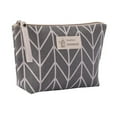 thumbnail image 1 of EIMELI Printed Cosmetic Bag Canvas Purse Zip Makeup Wash Storage Pouch (Style 4), 1 of 5