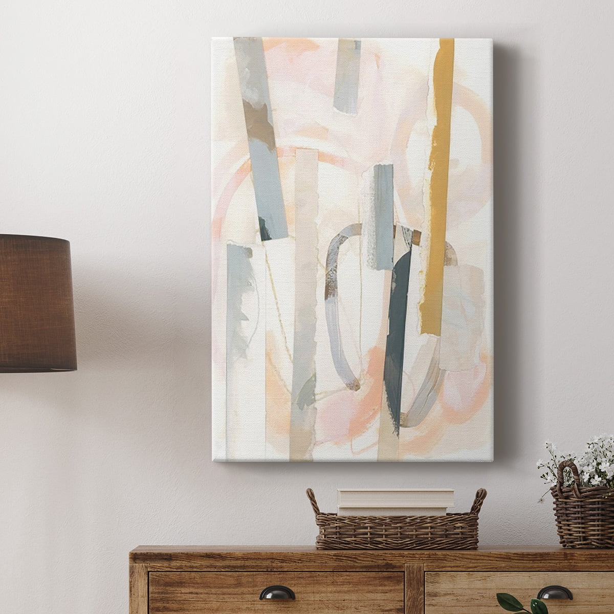 Melon Litmus IV Premium Gallery Wrapped Canvas - Ready to Hang