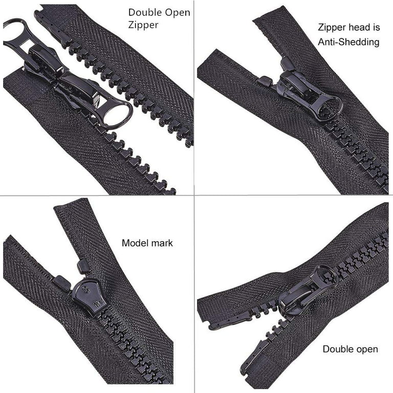 June Tailor Company Zippity-Do-Done™ Project Bag Kit - Set of 2, Black  Zipper