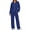 Navy, variant on Fantaslook Two Piece Sets for Women Fall Outfits Lapel Long Sleeve Zipper Sweatshirts and Wide Leg Pants Lounge Tracksuits Sets