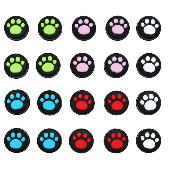 MasteelfCA 20 Pcs Joystick en Silicone Design Griffe de Chat Protecteur