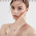 thumbnail image 5 of 1 Box 100Pcs Mini Enamel Heart Charms Pastel Heart Charms Bulk Metal Alloy Colorful Plain Color Simple Cute Love Valentine Pendants, 5 of 6