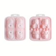 thumbnail image 1 of PEACNNG 1PC Molds  Reusable Silicone 4 Molds  With Spill-proof Removable Cover  Suitable For Whisky And Cocktails, 1 of 7