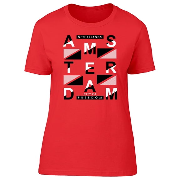 Ntherlands Amsterdam Freedom T-Shirt Men -Image by Shutterstock, Male Small