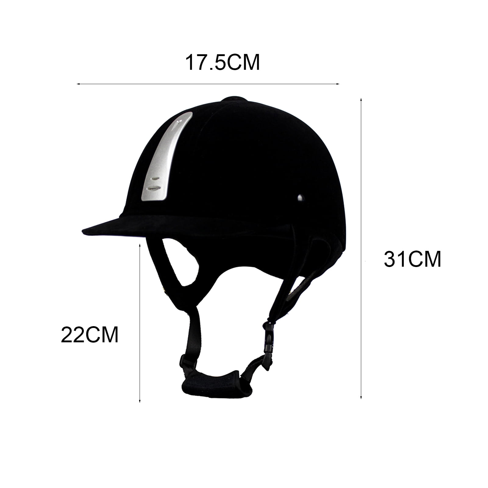 SPRING PARK Unisex Horse Riding Helmet Lightweight Cooling Horseback Riding Apparel - Adjustable Safety Helmet