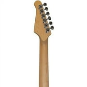 Sawtooth ET Series Electric Guitar, Sunburst with Aged White Pickguard