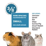 Prevue Pet 5524 Ranch Universal Small Animal Home, Gray & White