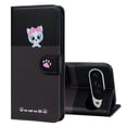 thumbnail image 3 of For Google Pixel 9 Pro XL Cute Animal Pattern Wallet Case,Color Matching Premium PU Leather Shockproof Magnetic Flip Kickstand Credit Card Slots Slim Phone Case with Wrist Strap, Darkgray, 3 of 10