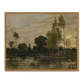 thumbnail image 4 of Drsoum Vintage Landscape Wall Art 11x14in Natural Framed Prints Classic Retro Farmhouse Rustic Decorations for Living Room Kitchen, 4 of 6