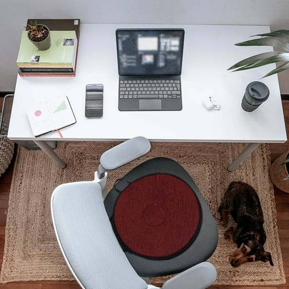 CheAAlet 360 Rotating Seat Cushion Car Seat Rotating Revolving Cushion Memory Swivel Foam Mobility Aid Seat