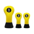 thumbnail image 4 of Fundas de madera para palos de golf, fundas premium para palos de golf, regalo para hombres y mujeres golfistas. 1 3 5, 4 of 9