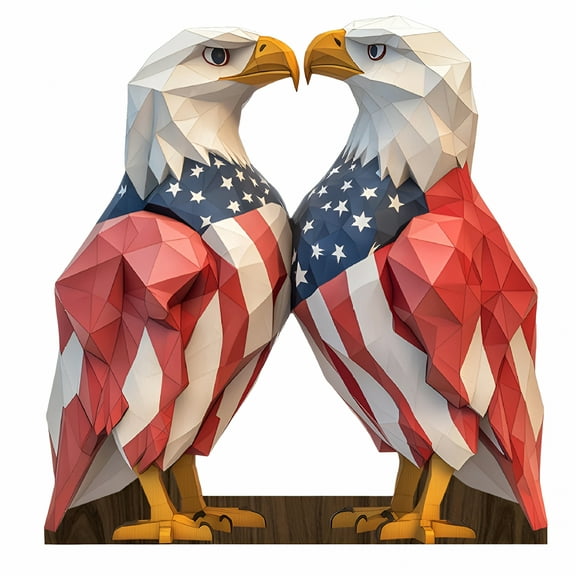 LAMIRO 4Th of July Decor,Patriotic Table Decorations,Independence Memorial Day Party Supplies for Home