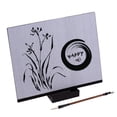 thumbnail image 1 of Tablero de Buda reutilizable Tablero de artista Pintura con pincel de agua y liberación de sopo Abanopi Junta de artista, 1 of 7