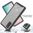 thumbnail image 7 of Dteck Samsung Galaxy Note20 Case, Hybrid Shockproof Silicone Rubber Bumper Anti-Slip Case Hard PC Clear Back Cover For Samsung Galaxy Note 20, Black, 7 of 7
