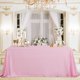 thumbnail image 2 of B-Cool Mantel Rosa Con Lentejuelas Para Mesa, Elegante Decoración De Boda, Manteles Rectangulares Para Fiestas, Cortinas De Mesa Con Lentejuelas Para Patio, Cumpleaños, 90 X 90 Pulgadas, 2 of 5