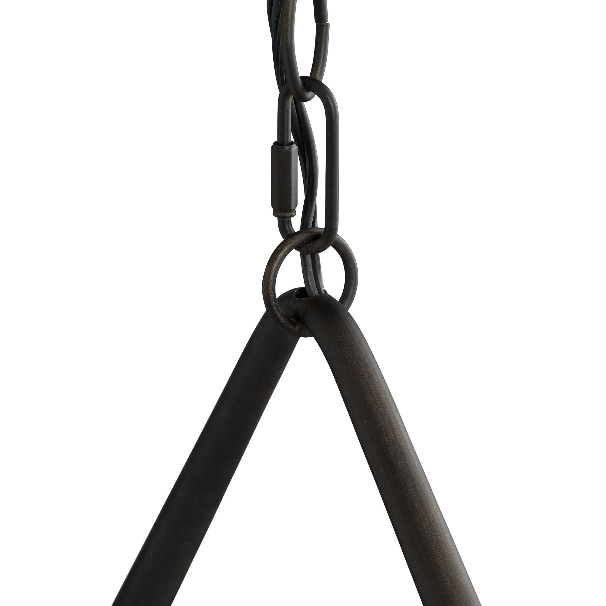 Franklin Iron Works Heritage Bronze Linear Pendant Chandelier 29 3/4" Wide Farmhouse Rustic Glass Shade 8-Light Fixture for Dining Room Kitchen Island