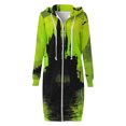 thumbnail image 1 of LOVZFMLL Vestes pour Femmes Imprimé Halloween Sweat à Capuche Ample à Manches Longues, 1 of 5