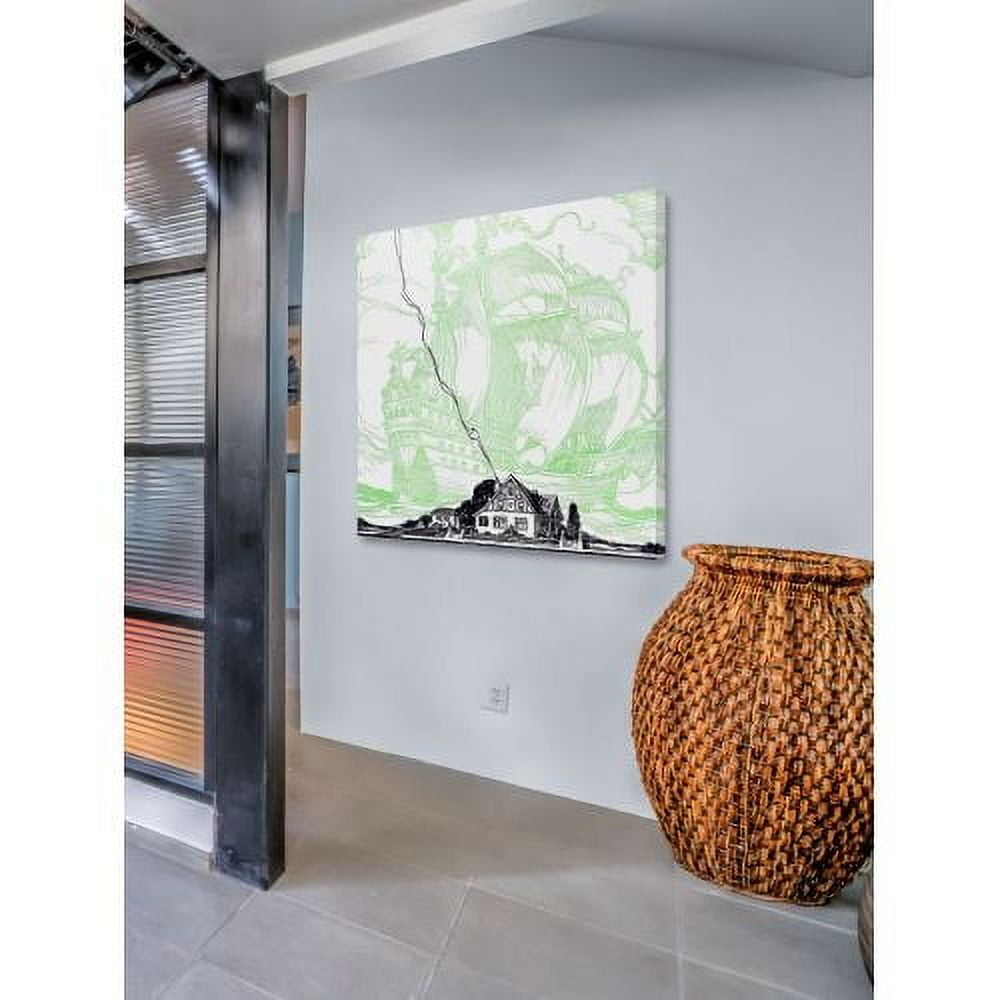 "The Calm Before the Storm" Painting Print on Canvas