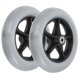 thumbnail image 1 of 2pcs Wheelchair Wheels Easy Assembly Front Wheels Replacement Wheelchair Wheels, 1 of 4