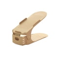 thumbnail image 1 of Estante de almacenamiento de zapatos de doble capa ajustable, soporte de plástico para ahorro de espacio, organizador de zapatos para sala de estar, soporte 10 Uds Advancent JJ15314-03, 1 of 3