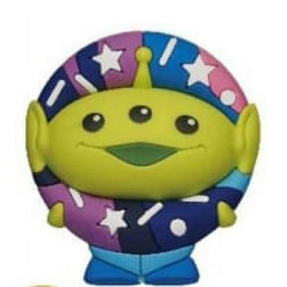 Monogram Pixar Collection Series 38 3D Figural Bag Clip - Alien with Donut