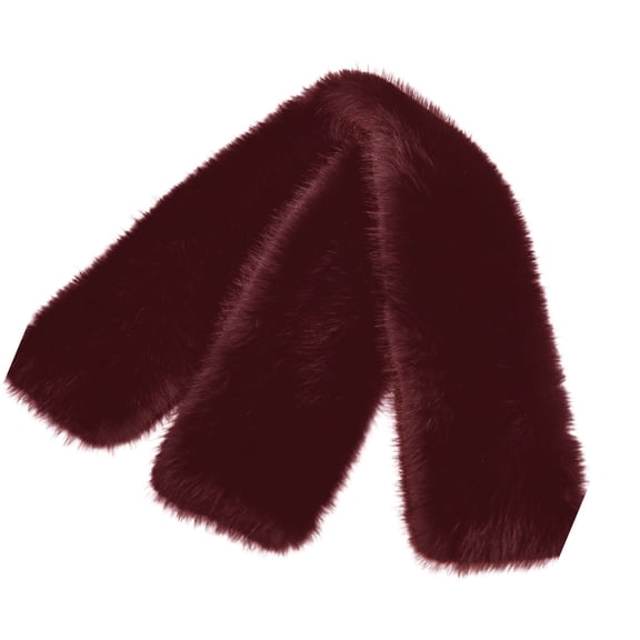 Soft Shawl Winter Scarf Warm Plush Shawl For Women Men Lightweight Polyester Cold Weather Accessory