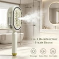 thumbnail image 4 of 2026 New Electric Steam Brush for Hair, Cordless Rechargeable Anti-Static Ionic Hair Brush with Nano Mist, Detangling & Frizz Control for Smooth Easy Styling(Pink), 4 of 10