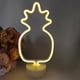 thumbnail image 1 of Letreros de neón con luz LED y base de soporte para fiestas, diseño de flamenco, cactus, luna, corazón, ángel, estrella y luces, 1 of 8