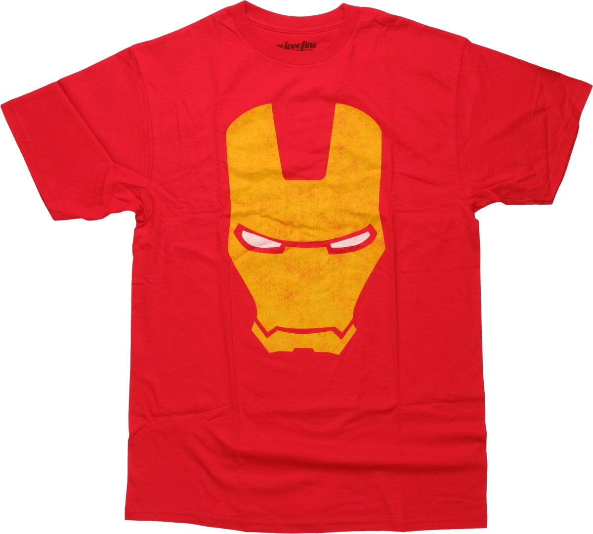Iron Man Vintage Big Mask T-Shirt - Walmart.com