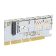 thumbnail image 1 of Tarjeta adaptadora Bling Bling PCIe a NVMe 64 Gbps PCIe 4.0 Plug and Play, 1 of 12