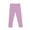 Purple1, variant on Jalioing Girls Leggings Solid Color Basic Full Length Thighs Pants Kids Casual Soft Stretchy Long Underwear Pants