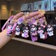 thumbnail image 2 of Llavero de Sanrio con bonito colgante de muñeca Kuromi de dibujos animados, llavero para coche, adorno para mochila escolar, joyería, regalos para amigos, 2 of 5