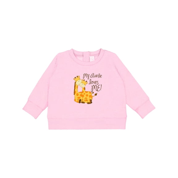 Inktastic My Auntie Loves Me Baby Sweatshirt