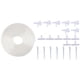thumbnail image 1 of Goteros para Riego por , 7 Unidades, de Riego Automático para Jardín con Tubo de 7 M para Invernaderos de Césped., 1 of 5