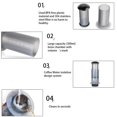 thumbnail image 4 of Yajisi Air Press Coffee and Espresso Maker Portable Manual Coffee Machine, 300ml Capacity, Includes 50PCS Filter Paper for Travel, Camping, Picnic, and Home Brewing, 4 of 7