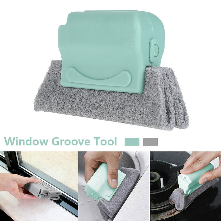 3 IN 1 Window Groove Cleaning Brush Multifunction Windows Slot