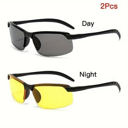 2025 Anti-glare Driving Night Vision Glasses For Men Polarized Sunglasses Yellow Lens Eyeglasses Man Driver Goggles