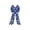S8, variant on LanSuare 4th of July Bow for Wreath - Red White Blue American Flag Star Bow for Indoor Outdoor Tree Topper Independence Day Party Decoration