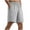 Gray, variant on Dagugfen Mens Athletic Shorts Plus Size Elastic Waist Drawstring Solid Color Loose Running Trackshorts
